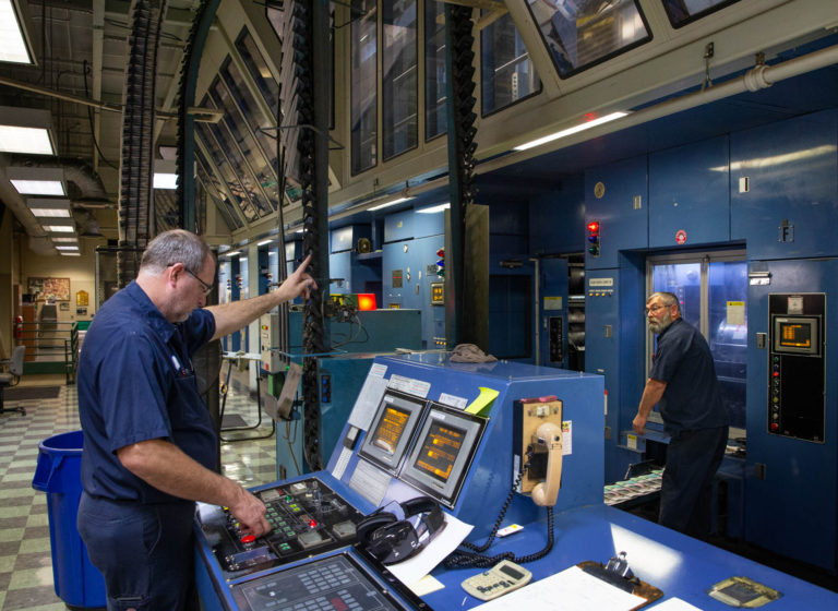 Register-Guard press workers reflect on the evolving nature printing newspapers