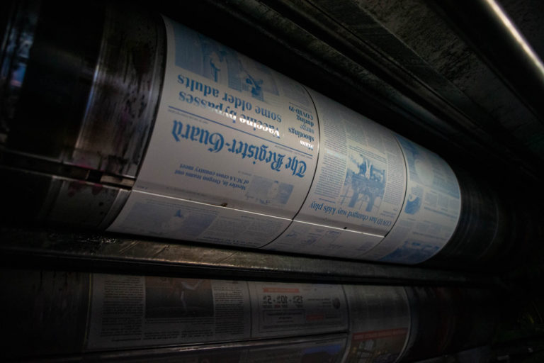 The last press run